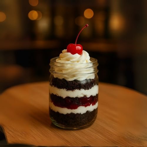 Black Forest Cake Jar
