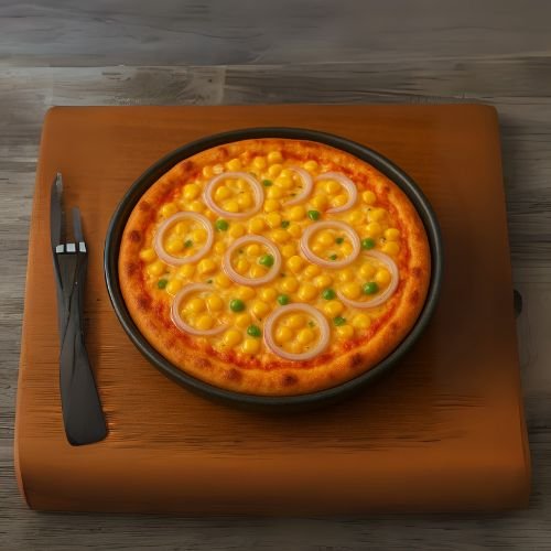 Onion Corn Pizza