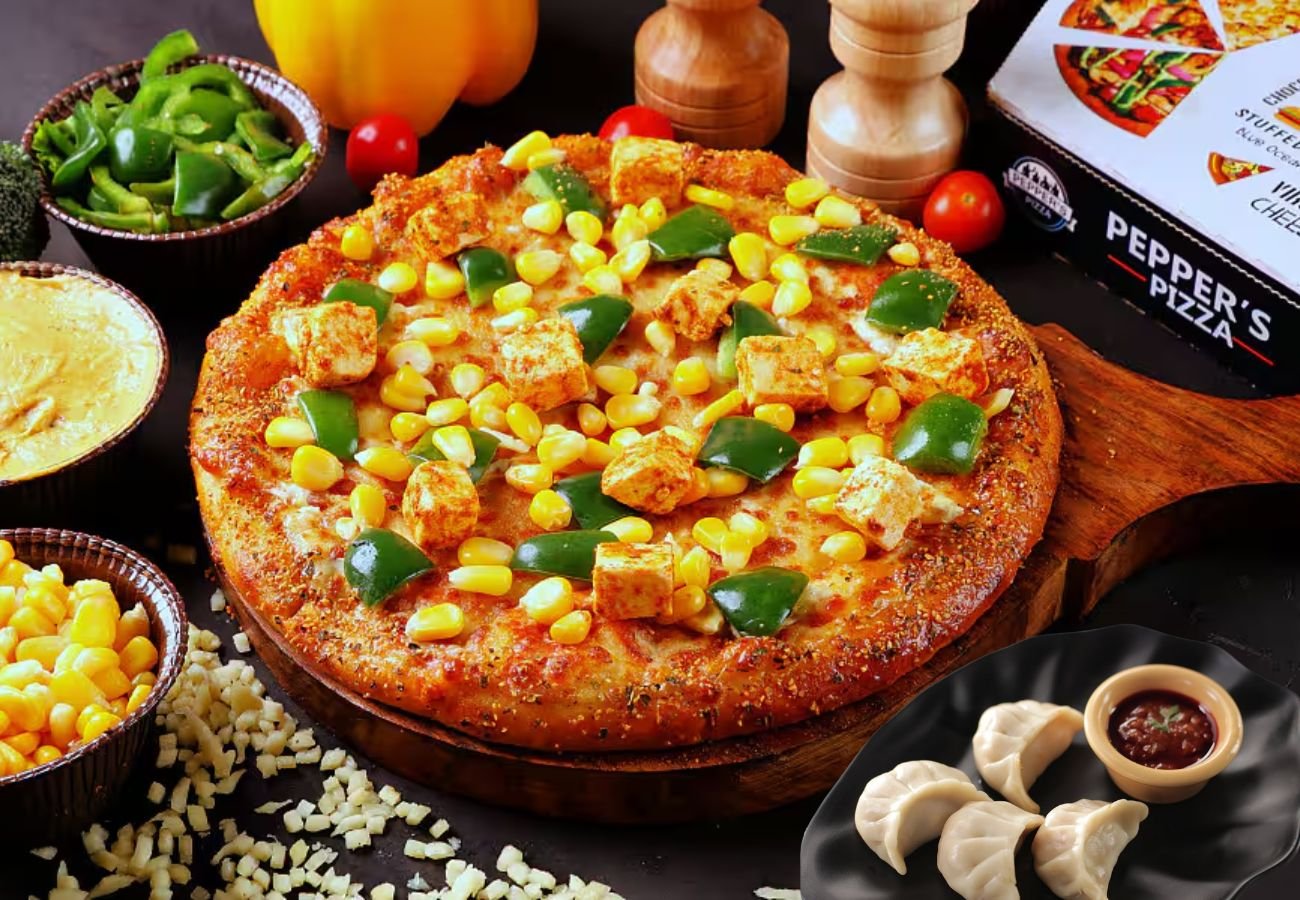 Supreme Paneer Dimsum Pizza