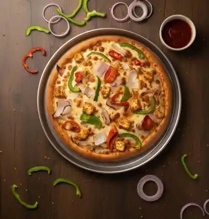 Indian Tandoori Pizza