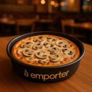 Mushroom & Onion Pizza