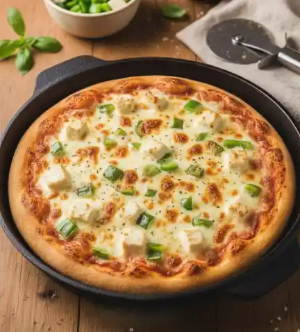 Paneer Capsicum Pizza